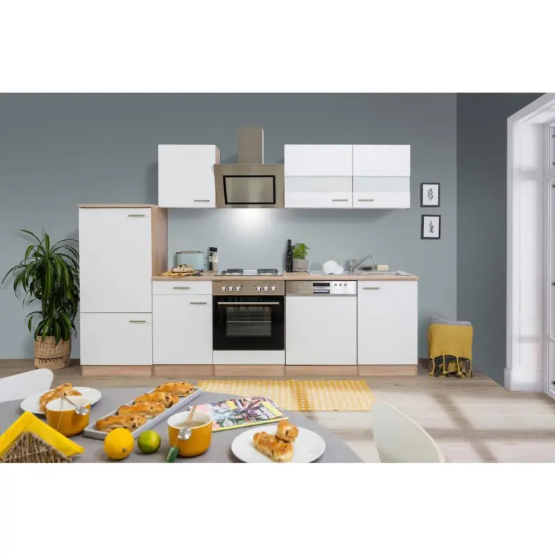 Einbauküche Küchenblock Möbelix Merle Einbauküche Küchenblock Möbelix 280 cm