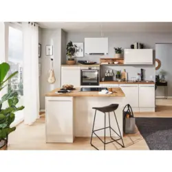 Einbauk&uuml;che K&uuml;chenblock M&ouml;belix Gabriel Inselk&uuml;che 290 cm