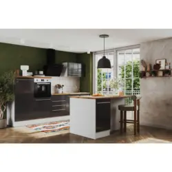 Einbauk&uuml;che K&uuml;chenblock M&ouml;belix Gabriel K&uuml;chenzeile 290 cm