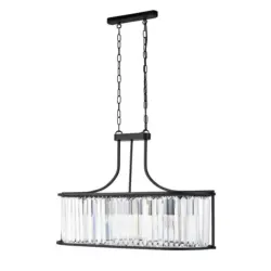Kristall-hängeleuchte Victoria 8095-5bk
