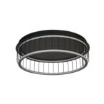 Möbelix Led-deckenleuchte Circolo Cage 54216-1bk