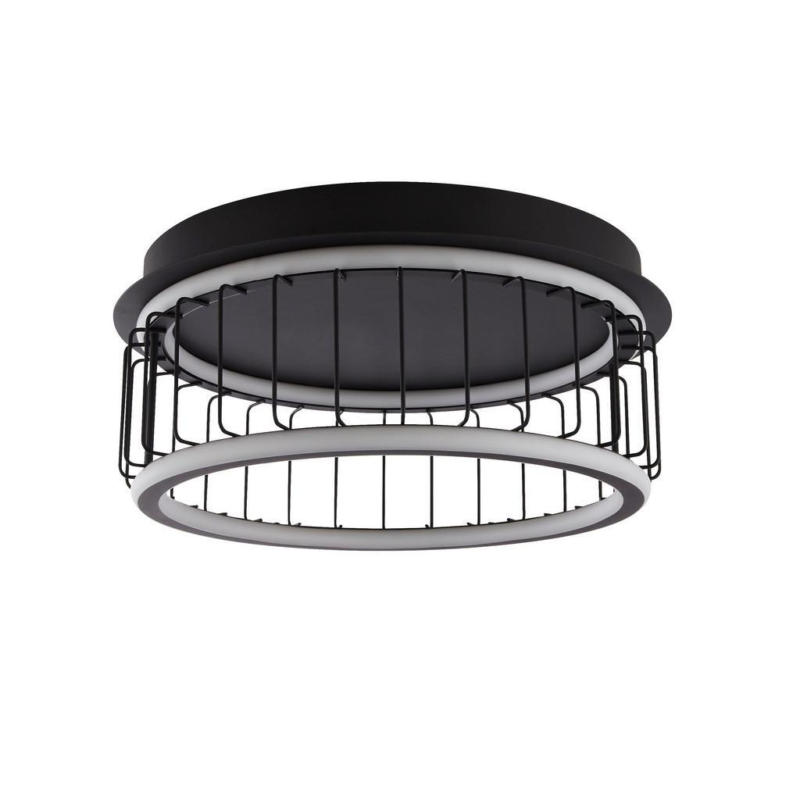 Led-deckenleuchte Circolo 54215-1bk