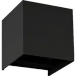 M&ouml;belix Au&szlig;enwandleuchte 2528000271696 Qube Anthrazit