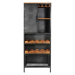 Möbelix Barschrank Montana B: 72 Cm Schwarz
