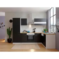 Einbauküche Eckküche Möbelix Malia L-Einbauküche Küchenblock Möbelix 280 cm