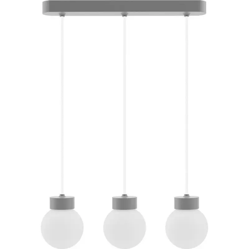 Hängeleuchte 8570336 Barrel-Orb 3 - Grau