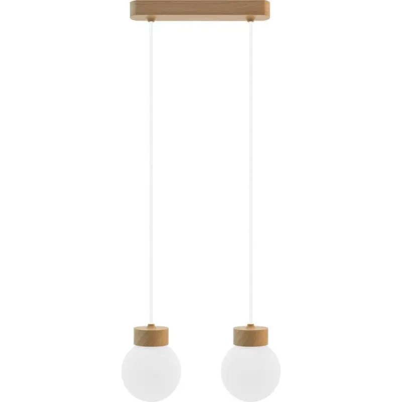 Hängeleuchte 8570245 Barrel-Orb 2 - Eiche