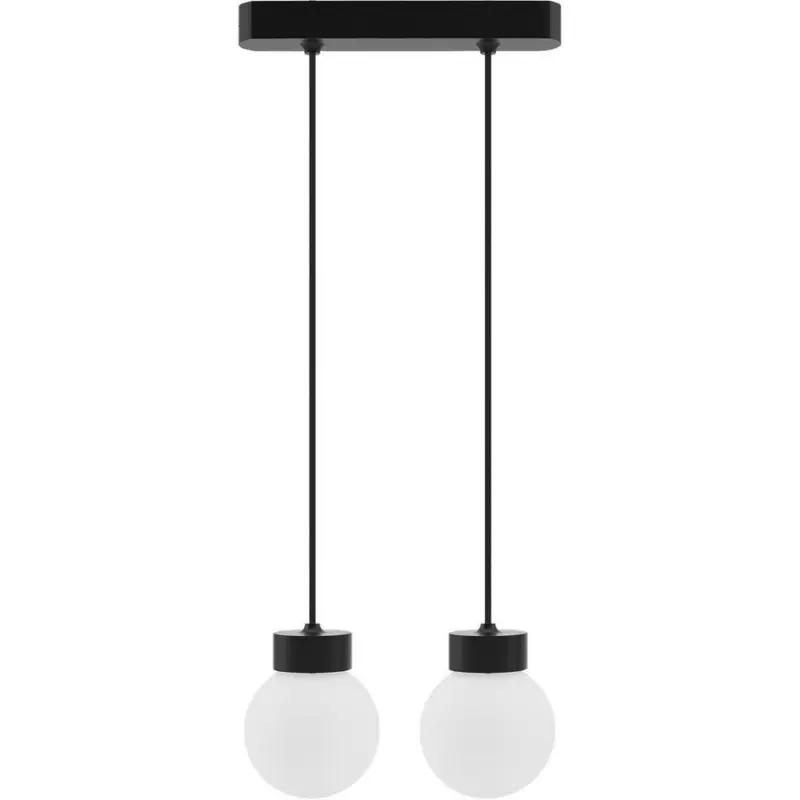 Hängeleuchte 8570239 Barrel-Orb 2 - Schwarz