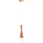 Möbelix Pendelleuchte 8511145 Vegas2, 1-Fl, Eiche
