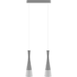 Hängeleuchte 8511236 Vegas2, 2-Fl, Grau