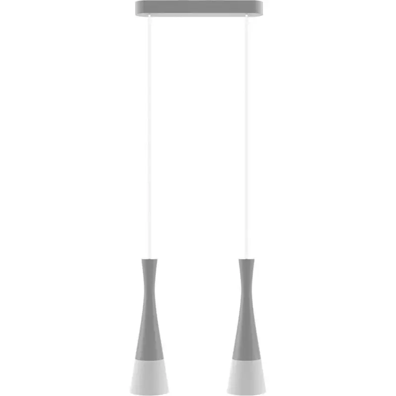 Hängeleuchte 8511236 Vegas2, 2-Fl, Grau