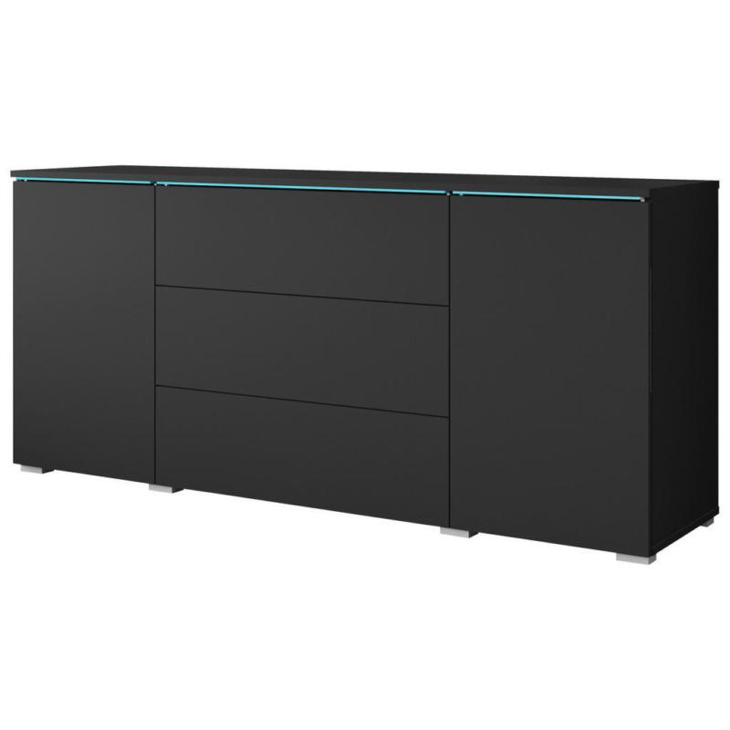 Sideboard Vera 150 Schwarz