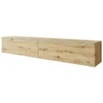 M&ouml;belix Lowboard D180 Eiche Artisan