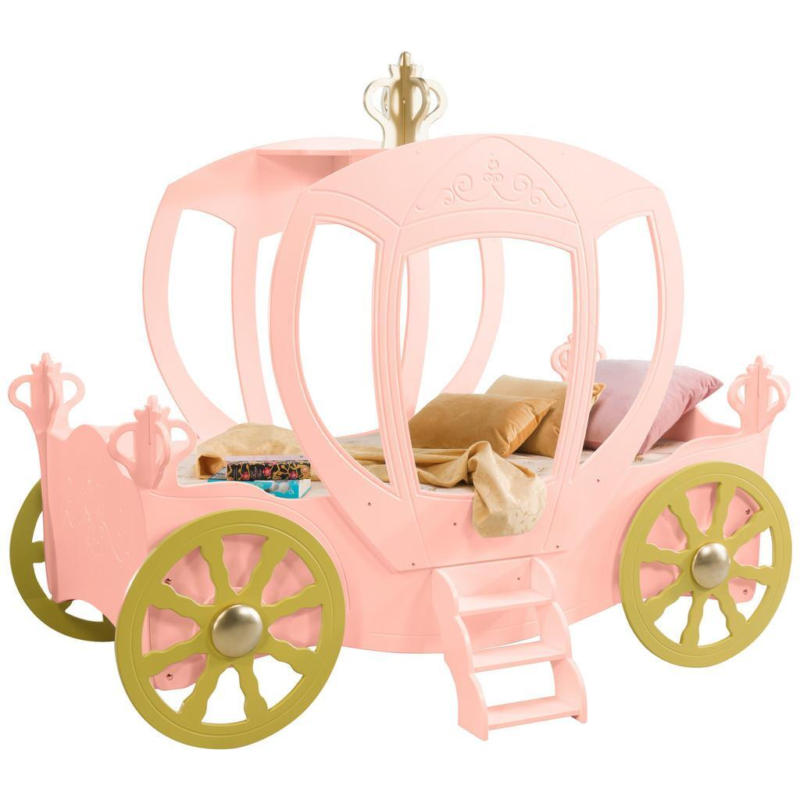 Kinderbett Prinzessin Kutsche Rosa