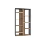 Möbelix Regal Keota 72 cm Eiche Dekor, Anthrazit
