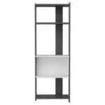 Möbelix Regal Abis 165 Cm Schwarz, Weiß