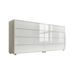 Möbelix Sideboard Mailand 1 B: 158 Cm Weiß