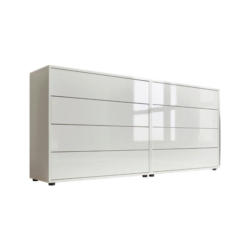 Sideboard Mailand 1 B: 158 Cm Weiß