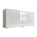 Möbelix Sideboard Mailand 2 B: 158 Cm Weiß