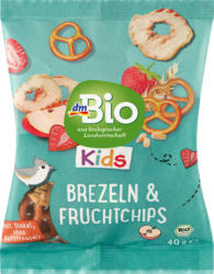 dmBio Kindersnack Brezeln & Fruchtchips