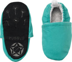 PUSBLU Schuhe mit Futter, blau, Gr. 20/21