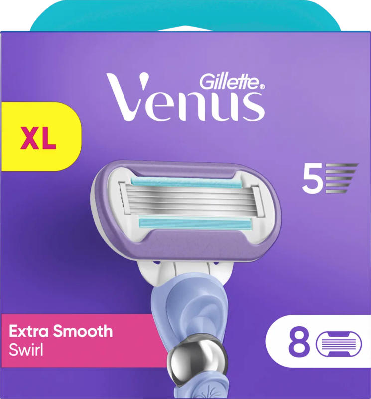 Gillette Venus Rasierklingen, Extra Smooth Swirl