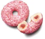 Kaufland хипермаркет Донът с ягодов пълнеж - до 09-11-25