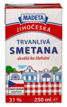Kaufland хипермаркет Madeta Млечна сметана - до 31-08-25