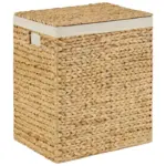Möbelix Wäschetonne mit Deckel Adalia Naturfarben 44x33x50 cm