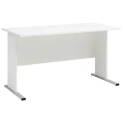 Schreibtisch B 140cm H 74,2cm Serie 200, Wei&szlig;