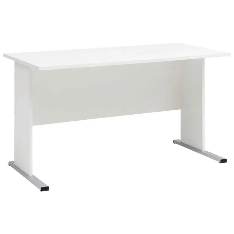 Schreibtisch B 140cm H 74,2cm Serie 200, Wei&szlig;