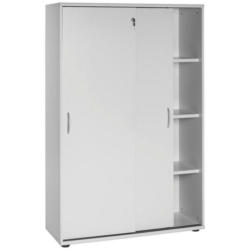 Aktenschrank versperrbar Serie 4000 Lichtgrau B: 100 cm