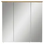 Möbelix Spiegelschrank Padua mit Led 3-Türig BxHxT: 71x72x24 cm