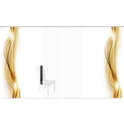 Vorhang Mit Paneelwagen Neblana B: 360 Cm Gold