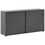 Möbelix Aktenschrank versperrbar Serie 1500 Anthrazit B: 160 cm