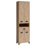 Möbelix Hochschrank Wellness B: 54 cm Artisan Eiche Dekor