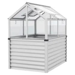 Hochbeet mit Fr&uuml;hbeetaufsatz Gamma Esg 89x135x127 cm