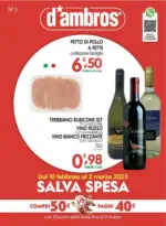 D'Ambros Salva spesa - al 02.03.2025