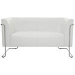 Möbelix 2-Sitzer-Sofa Curacao Weiß