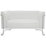 Möbelix 2-sitzer-sofa Curacao Weiß