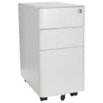 Möbelix Rollcontainer Color I Weiß