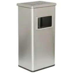 Aschenbecher Clean I Silberfarben