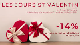 Les 7 Jours Saint Valentin !