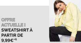 OFFRE ACTUELLE ! SWEATSHIRT À PARTIR DE 9,99€