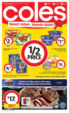 Preview of Coles - Great Value. Hands Down. - 12th February - valid from 11.02.2025