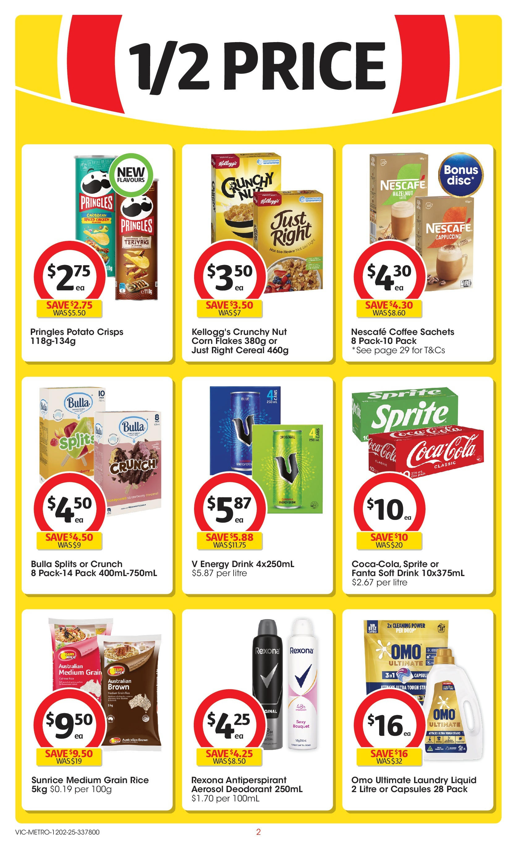 ﻿﻿Coles catalogue valid from 11/02/2025 > Online Australia | Page: 2 | Products: Energy drink, Coffee, Chicken, Nescafe