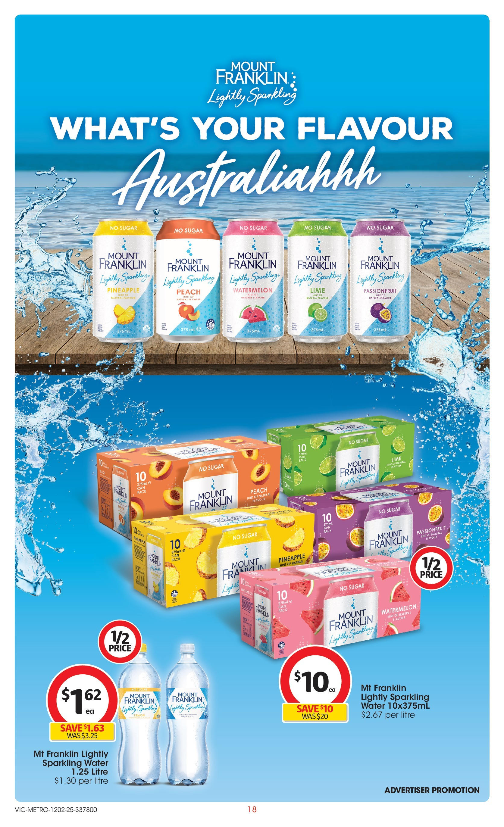 ﻿﻿Coles catalogue valid from 11/02/2025 > Online Australia | Page: 18 | Products: Pineapple, Passionfruit, Sugar, Watermelon