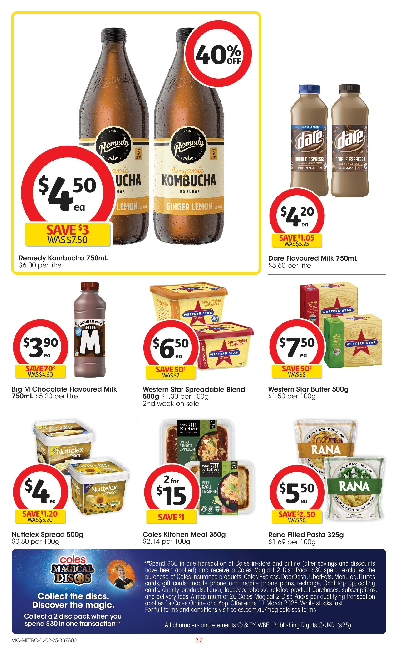 ﻿﻿Coles catalogue valid from 11/02/2025 > Online Australia | Page: 32 | Products: Coffee, Opal, Spinach, Phone