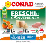 Conad Freschi di convenienza - al 26.02.2025