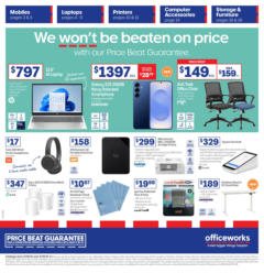 Preview of Officeworks - We Won’t Be Beaten On Price - valid from 12.02.2025